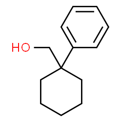 ChemSpider 2D Image | 1-Phenylcyclohexanemethanol | C13H18O