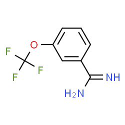 ChemSpider 2D Image | 3-(trifluoromethoxy)benzamidine | C8H7F3N2O