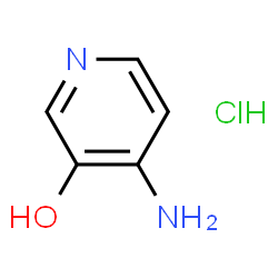 ChemSpider 2D Image | 4-Amino-3-pyridinol hydrochloride | C5H7ClN2O