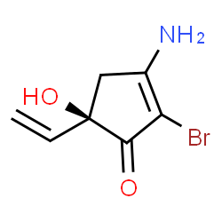 ChemSpider 2D Image | bromomyrothenone | C7H8BrNO2