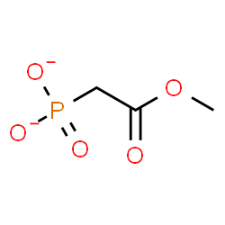 ChemSpider 2D Image | (2-Methoxy-2-oxoethyl)phosphonate | C3H5O5P