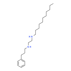 ChemSpider 2D Image | N-(3-Phenylpropyl)-N'-undecyl-1,2-ethanediamine | C22H40N2