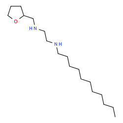 ChemSpider 2D Image | N-(Tetrahydro-2-furanylmethyl)-N'-undecyl-1,2-ethanediamine | C18H38N2O