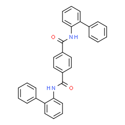 ChemSpider 2D Image | N,N'-Di(2-biphenylyl)terephthalamide | C32H24N2O2