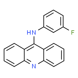 ChemSpider 2D Image | N-(3-Fluorophenyl)-9-acridinamine | C19H13FN2