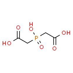 ChemSpider 2D Image | 2,2'-(Hydroxyphosphoryl)diacetic acid | C4H7O6P