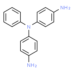 ChemSpider 2D Image | N-(4-Aminophenyl)-N-phenyl-1,4-benzenediamine | C18H17N3