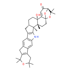 ChemSpider 2D Image | shearinine F | C37H45NO5