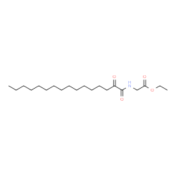 ChemSpider 2D Image | Ethyl N-(2-oxohexadecanoyl)glycinate | C20H37NO4