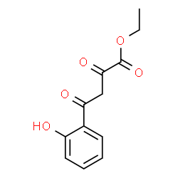 ChemSpider 2D Image | Ethyl 4-(2-hydroxyphenyl)-2,4-dioxobutanoate | C12H12O5