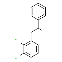 ChemSpider 2D Image | Chloro((dichlorophenyl)methyl)methylbenzene | C14H11Cl3