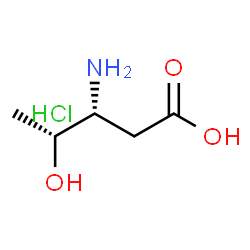 ChemSpider 2D Image | (3R,4R)-3-Amino-4-hydroxypentanoic acid hydrochloride | C5H12ClNO3