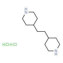 ChemSpider 2D Image | 4,4'-ETHYLENEDIPIPERIDINE DIHYDROCHLORIDE | C12H26Cl2N2