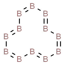 ChemSpider 2D Image | (1E,3Z,5E,7Z,9E,11Z)-1,3,5,7,9,11-Cyclododecaborahexaene | B12