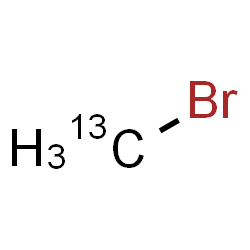 ChemSpider 2D Image | Bromomethane-13C | 13CH3Br