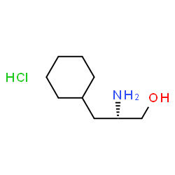 ChemSpider 2D Image | 3-Cyclohexyl-L-alaninol | C9H20ClNO