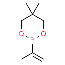 ChemSpider 2D Image | 2-Isopropenyl-5,5-dimethyl-1,3,2-dioxaborinane | C8H15BO2