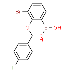 ChemSpider 2D Image | MFCD06411372 | C13H11BBrFO3