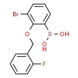 ChemSpider 2D Image | MFCD06798106 | C13H11BBrFO3