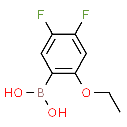 ChemSpider 2D Image | 4,5-Difluoro-2-ethoxyphenylboronic acid | C8H9BF2O3