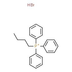 ChemSpider 2D Image | Phosphonium, butyltriphenyl-, hydrobromide (1:1) | C22H25BrP