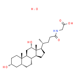 ChemSpider 2D Image | Glycodeoxycholic acid | C26H45NO6