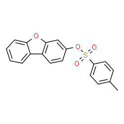 ChemSpider 2D Image | Dibenzo[b,d]furan-3-yl 4-methylbenzenesulfonate | C19H14O4S