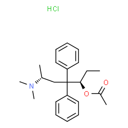 ChemSpider 2D Image | Alphacetylmethadol Hydrochloride | C23H32ClNO2