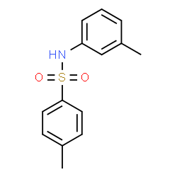 ChemSpider 2D Image | 4-Methyl-N-m-tolyl-benzenesulfonamide | C14H15NO2S