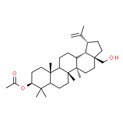 ChemSpider 2D Image | (3beta,5xi,9xi,13xi,18beta)-28-Hydroxylup-20(29)-en-3-yl acetate | C32H52O3