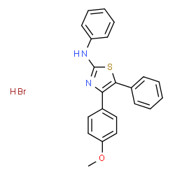 ChemSpider 2D Image | MFCD01419362 | C22H19BrN2OS