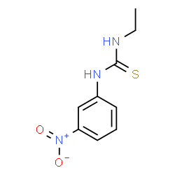 ChemSpider 2D Image | 1-Ethyl-3-(3-nitrophenyl)thiourea | C9H11N3O2S