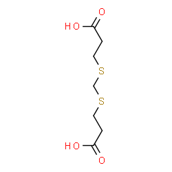 ChemSpider 2D Image | S,S'-METHYLENEBIS(3-MERCAPTOPROPIONIC ACID) | C7H12O4S2