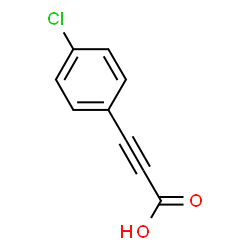 ChemSpider 2D Image | 3-(4-Chlorophenyl)propiolic acid | C9H5ClO2
