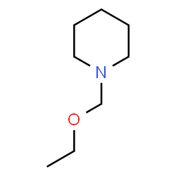 ChemSpider 2D Image | 1-(Ethoxymethyl)piperidine | C8H17NO