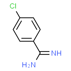 ChemSpider 2D Image | 4-chloro-benzamidine | C7H7ClN2