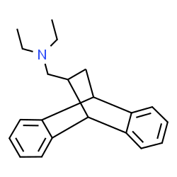 ChemSpider 2D Image | N,N-Diethyl-9,10-dihydro-9,10-ethanoanthracene-11-methanamine | C21H25N