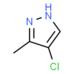 ChemSpider 2D Image | 4-Chloro-3-methyl-1H-pyrazole | C4H5ClN2