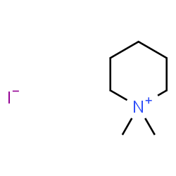 ChemSpider 2D Image | 1,1-Dimethylpiperidinium iodide | C7H16IN