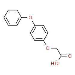ChemSpider 2D Image | (4-Phenoxyphenoxy)acetic acid | C14H12O4