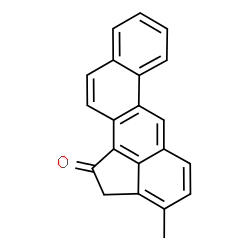 ChemSpider 2D Image | 1-Cholanthrenone, 3-methyl- | C21H14O