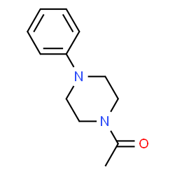 ChemSpider 2D Image | 1-acetyl-4-phenylpiperazine | C12H16N2O