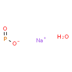 ChemSpider 2D Image | Sodium hypophosphite monohydrate | H4NaO3P