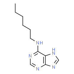ChemSpider 2D Image | 6-n-Hexylaminopurine | C11H17N5