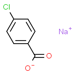 ChemSpider 2D Image | Sodium 4-chlorobenzoate | C7H4ClNaO2