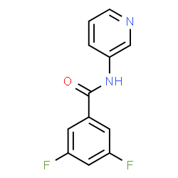 ChemSpider 2D Image | 3,5-Difluoro-N-(3-pyridinyl)benzamide | C12H8F2N2O