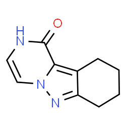 ChemSpider 2D Image | 7,8,9,10-Tetrahydropyrazino[1,2-b]indazol-1(2H)-one | C10H11N3O