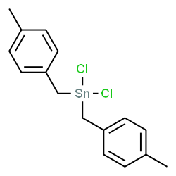 ChemSpider 2D Image | bis(4-methylbenzyl)tin dichloride | C16H18Cl2Sn