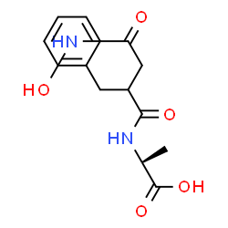 ChemSpider 2D Image | N-[2-Benzyl-4-(hydroxyamino)-4-oxobutanoyl]-L-alanine | C14H18N2O5