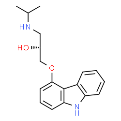 ChemSpider 2D Image | (R)-carazolol | C18H22N2O2